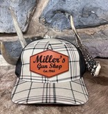 Millers Hat, Leather Patch,