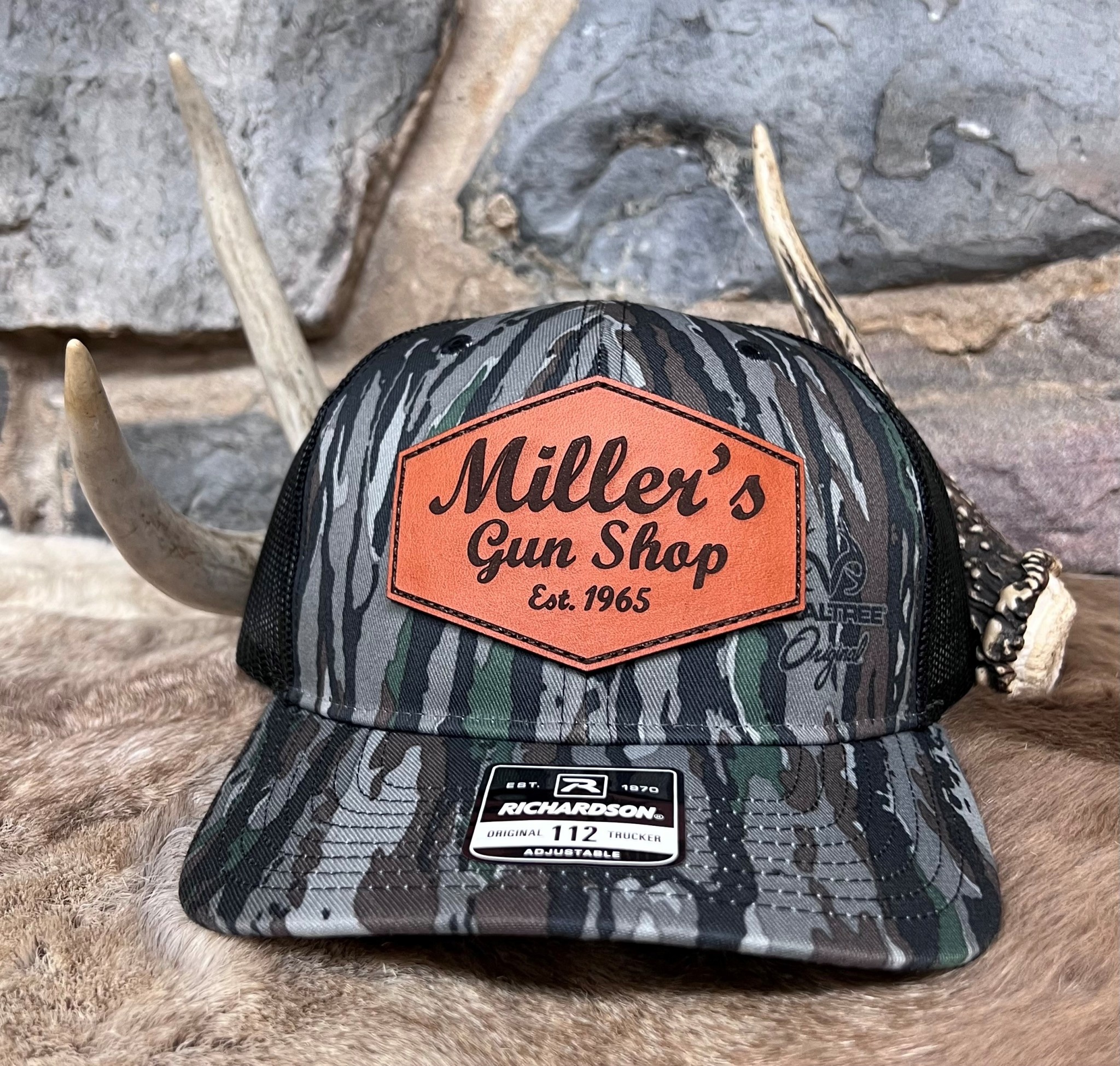 Millers Hat, Leather Patch,