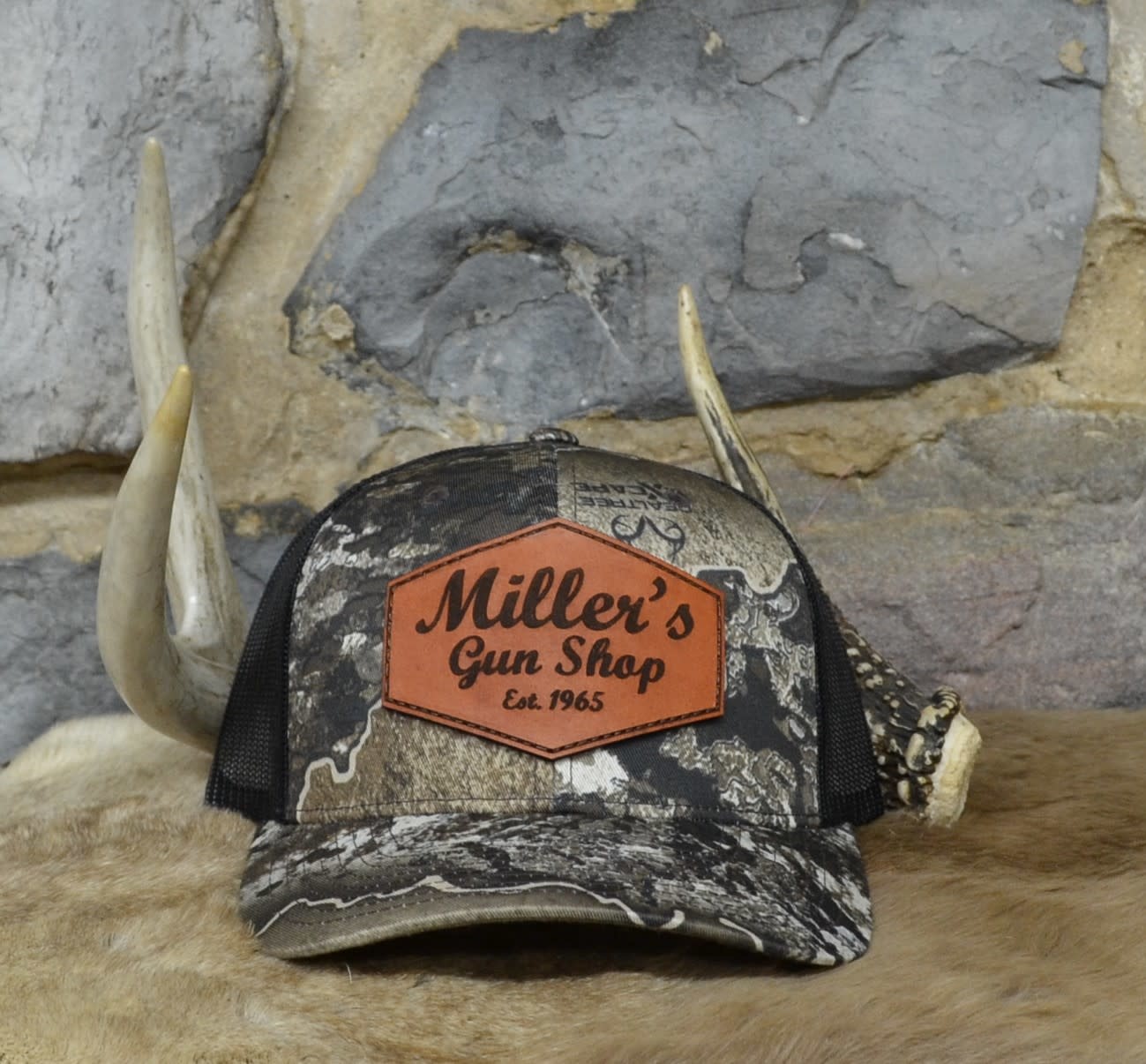 Millers Hat, Leather Patch,