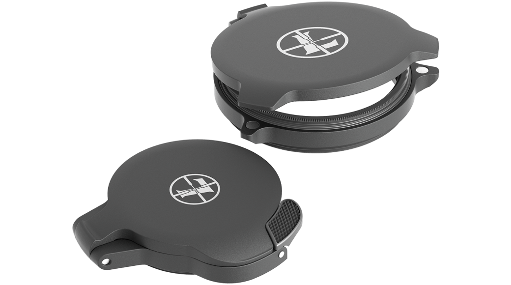 Leupold Leupold Alumina Lens Cover Kit Matte Black Aluminum Flip Open 50mm Obj. Standard Eyepiece
