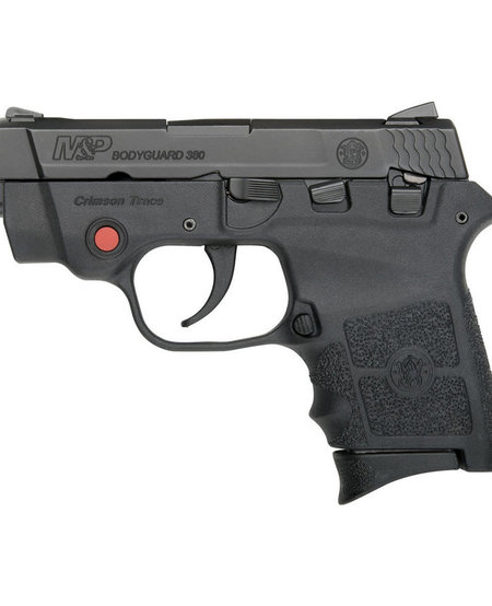 Smith & Wesson, M&P Bodyguard, 380 ACP, 2.75", 6+1, Matte Black, Crimson Trace Red Laser
