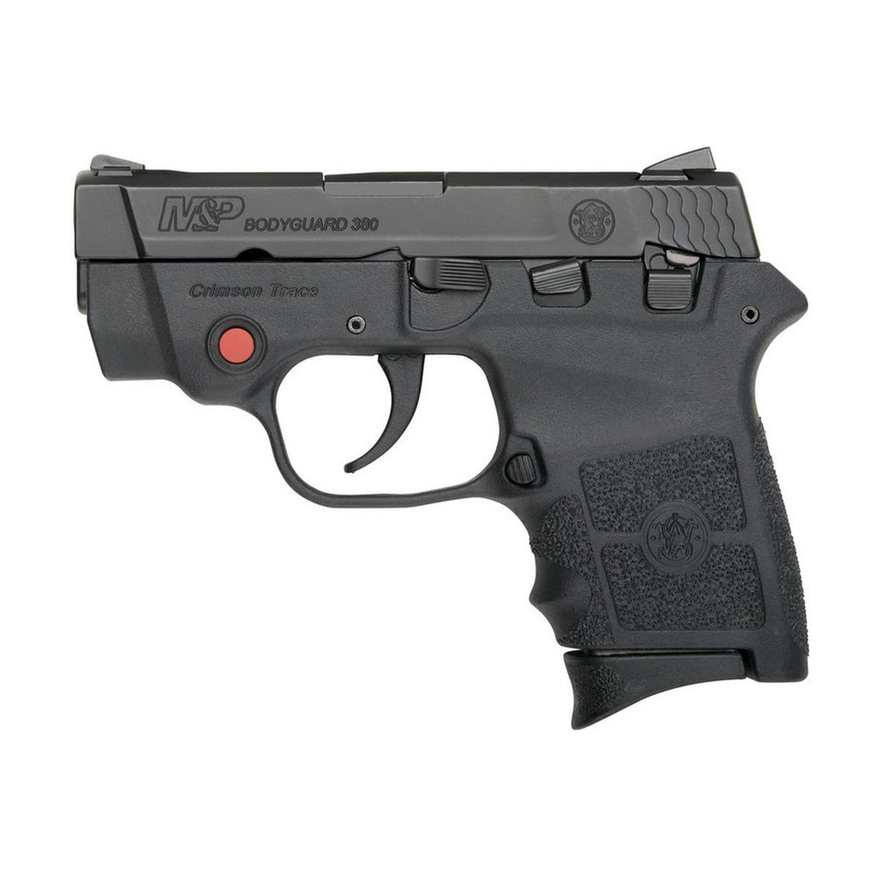 Smith & Wesson Smith & Wesson, M&P Bodyguard, 380 ACP, 2.75", 6+1, Matte Black, Crimson Trace Red Laser
