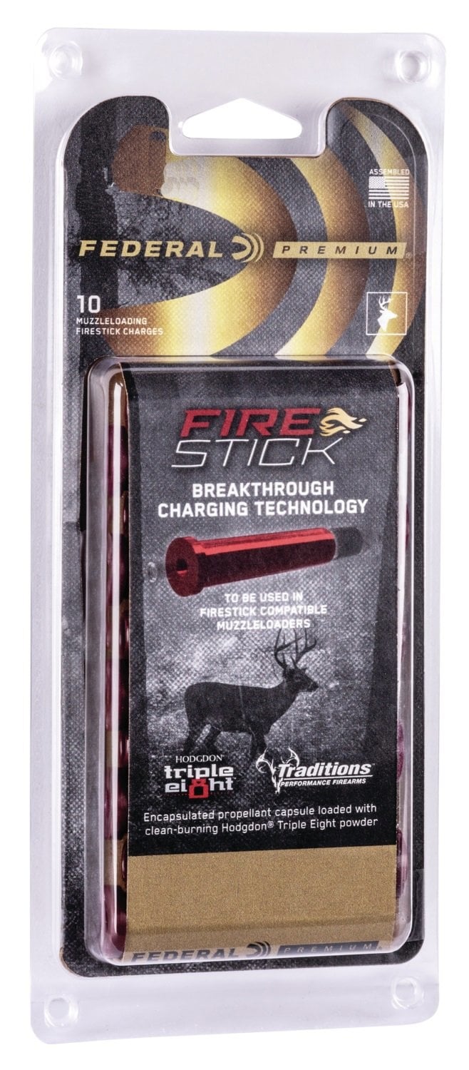 Federal Federal, FireStick, 50 Cal, 100 gr, For Traditions NitroFire Only, 10PK
