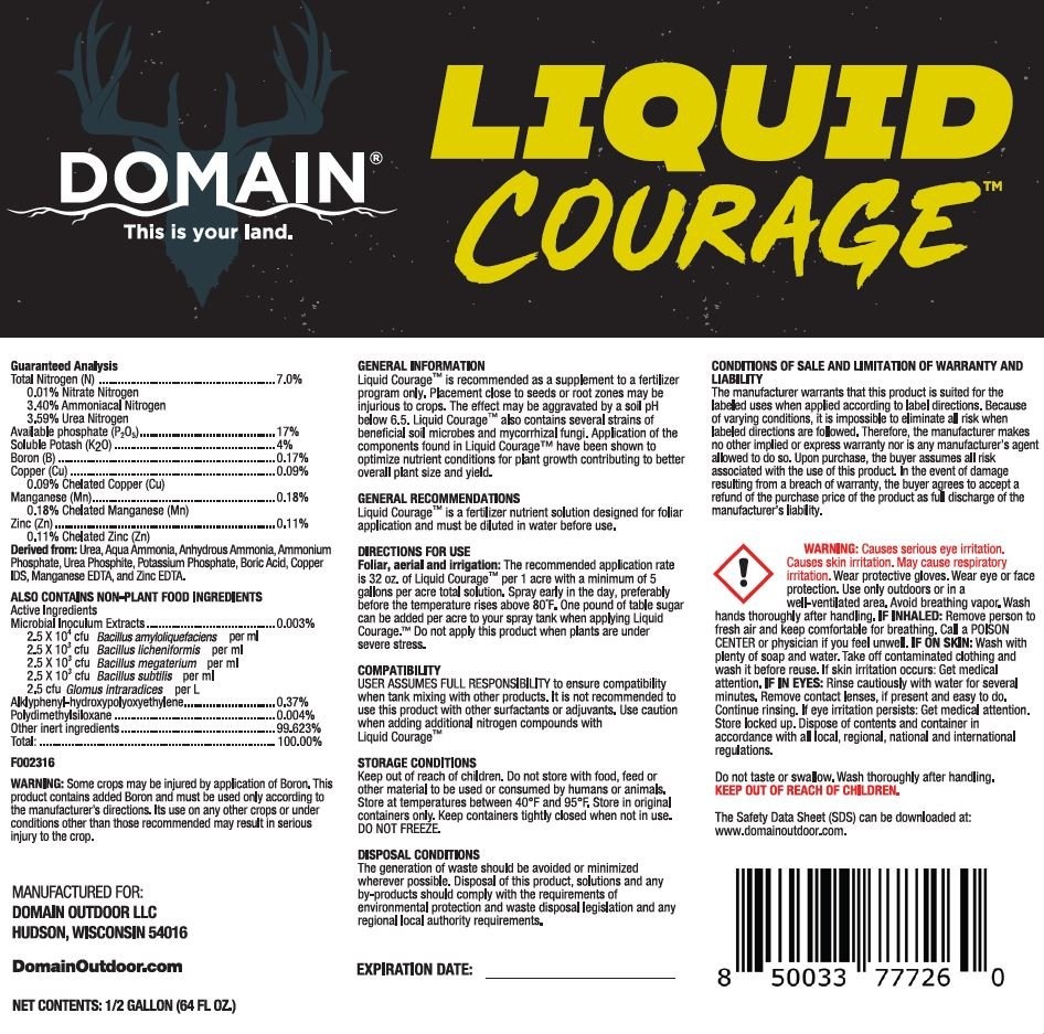 Domain Domain, Liquid Courage, Foliar Fertilizer, 2 Acre