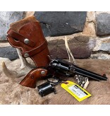 *USED* High Standard, Double Nine, Convertible,22LR/22WMR, 5.5", Revolver, 9RD, 2 Cylinders, Leather Holster