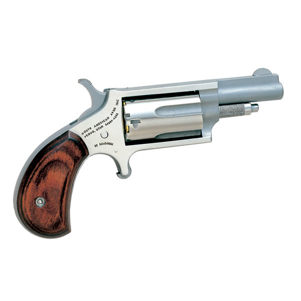 NAA NAA, North American Arms, Mini Revolver, Combo, 22 LR&22 MAG, 1 5/8", Rose Wood