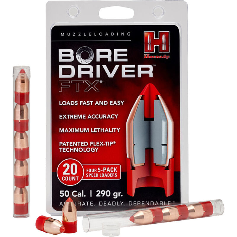 Hornady Hornady, Bore Driver FTX, 50cal, 90gr, 20pack