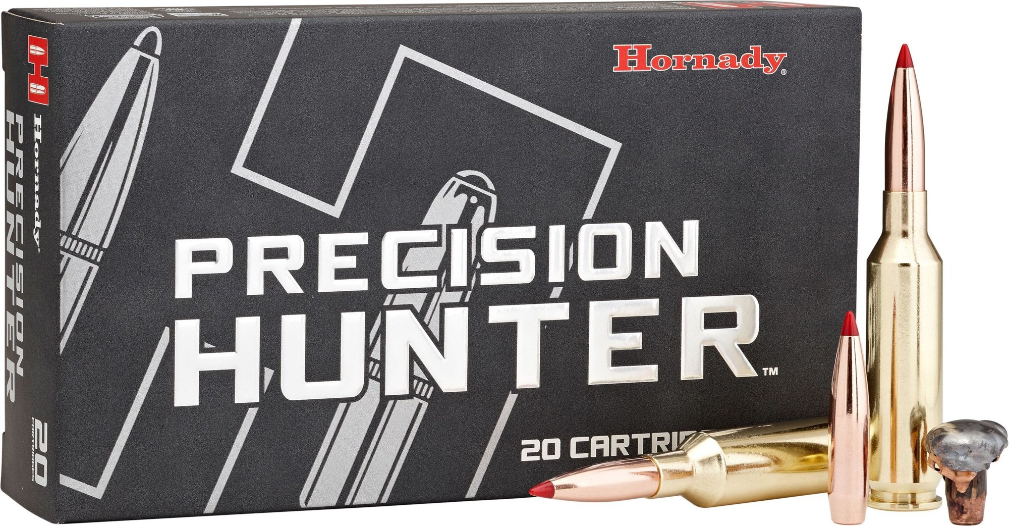 Hornady Hornady, Precision Hunter, 6.5 PRC, 143 gr, Extremely Low Drag-eXpanding, 20 Bx