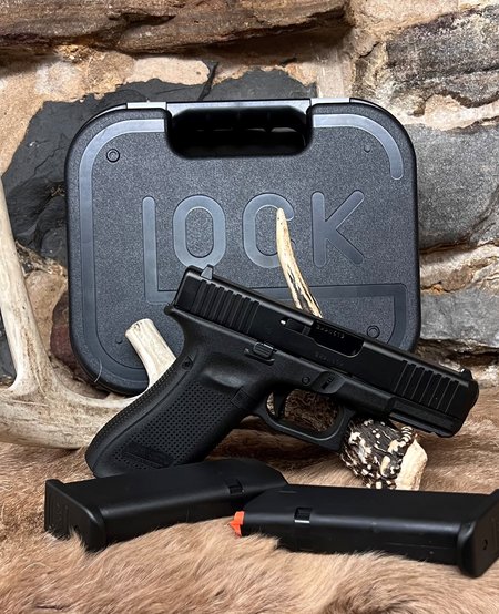 *USED* Glock, G45, 9MM, 17+1, 4.02", Black, 3 Mags
