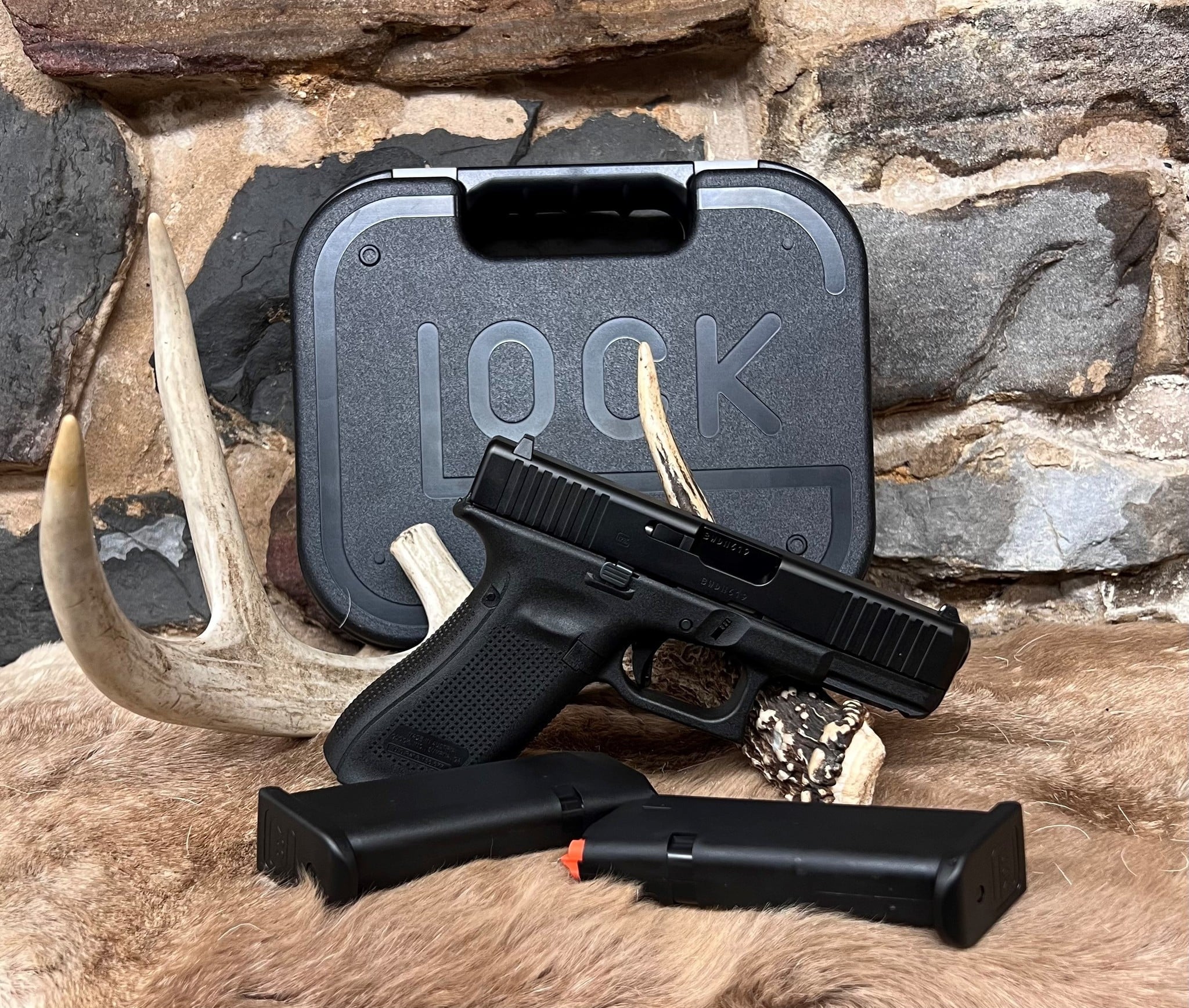 Glock *USED* Glock, G45, 9MM, 17+1, 4.02", Black, 3 Mags
