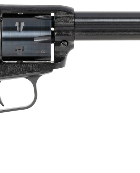 Heritage, Rough Rider, 22LR & 22WMR, 6.50", 6rd, Black/Black Poly Grips
