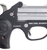 Bond Arms Bond Arms, Stinger, 380 ACP, 3", Matte Stainless/Black Anodized Frame