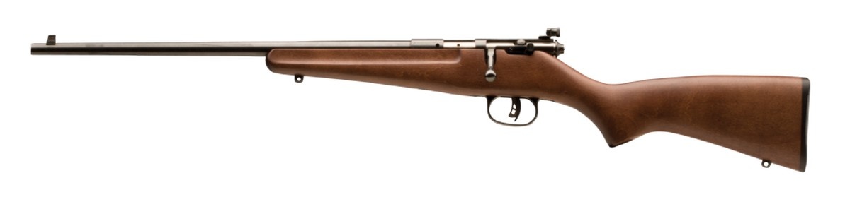 Savage Savage, Rascal, 22 LR, Left Handed, 16.125", Hardwood/ Blued
