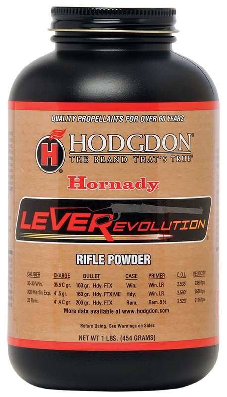 Hodgdon Hob, Lever Evolution Powder, 1lb