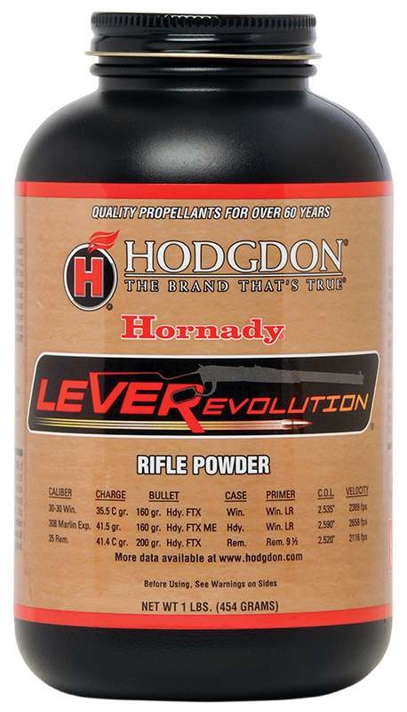 Hodgdon Hodgdon, LEVERevolution, Smokeless Rifle Powder, 1 lb
