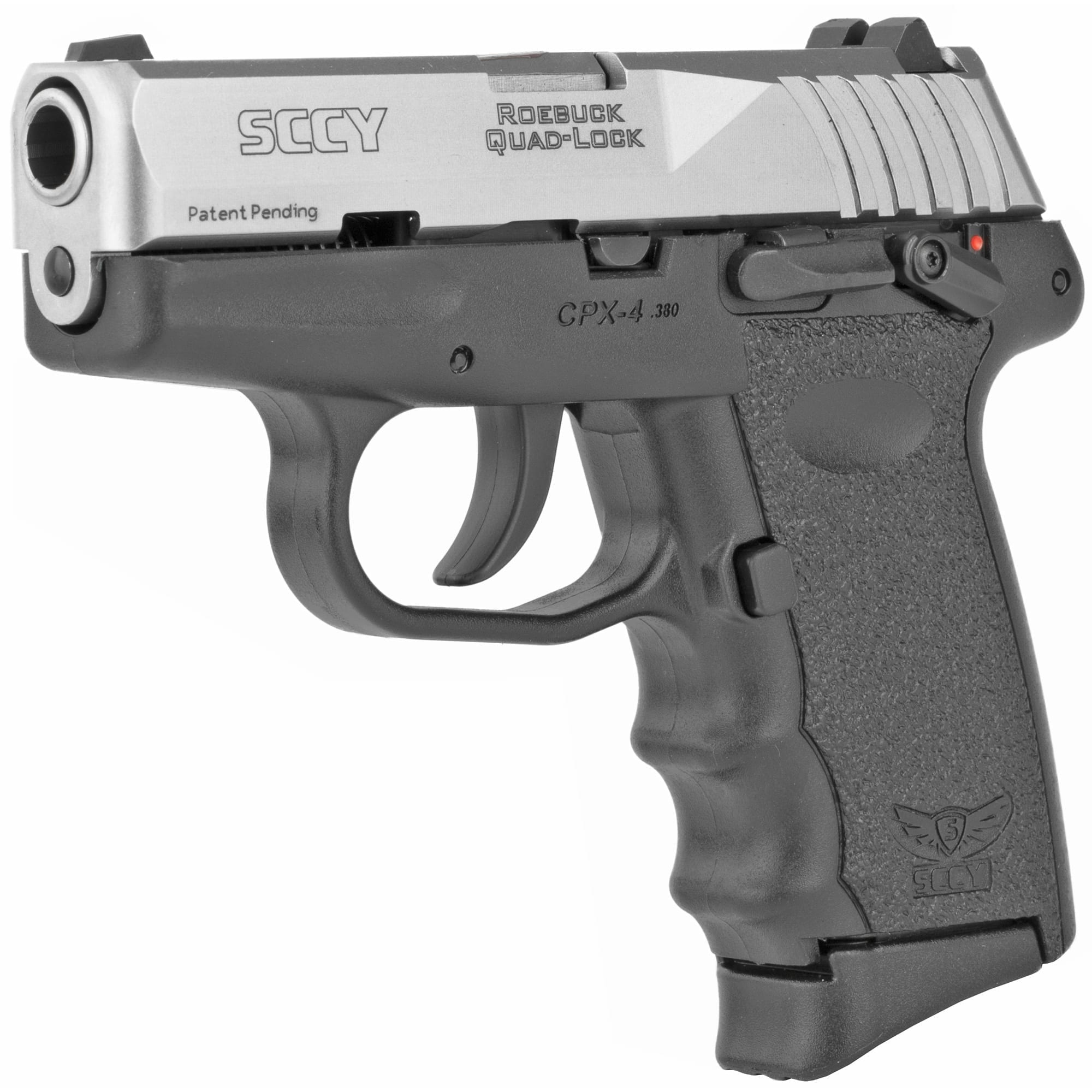 SCCY SCCY, CPX-4, 380 ACP, 10+1, 2.96", Black/Stainless
