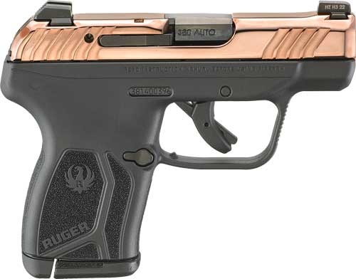 Ruger Ruger, LCP Max, 380, 2.75" bbl, Black/ Rose Gold Slide
