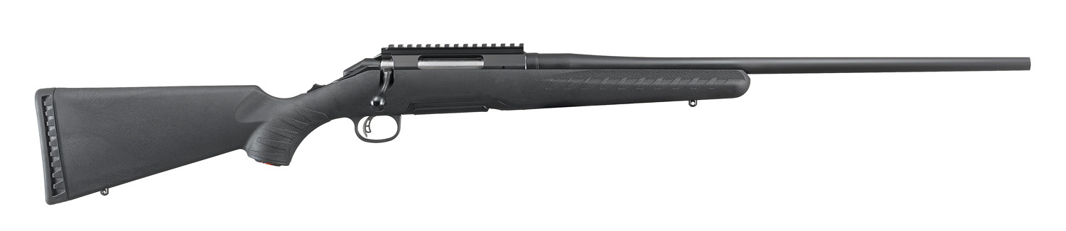 Ruger Ruger, American, 270, 4+1, 22", Matte Black, Pic Rail