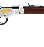 Henry Henry, Golden Eagle, Silver, 22LR, 20" Blued Barrel, Nickel Plated/American Walnut