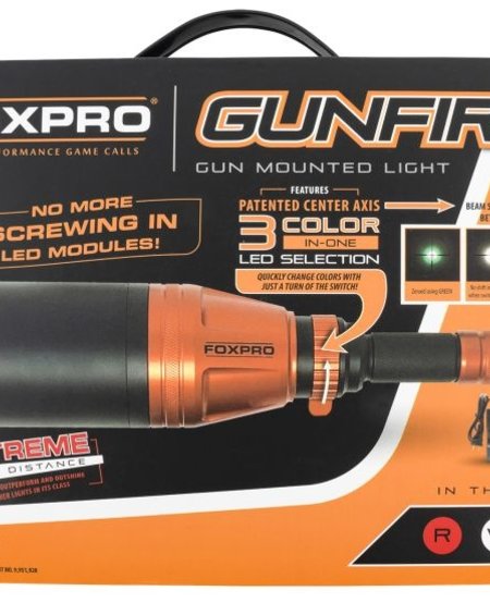 Foxpro, Gun Fire Preditor Light, Orange/Black, Metal, Red/Green/White Filter