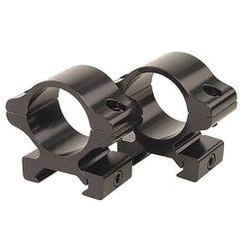 Leupold Leupold, Rifleman Scope Ring Set, Weaver, Medium, 1", Black, Gloss, Aluminum