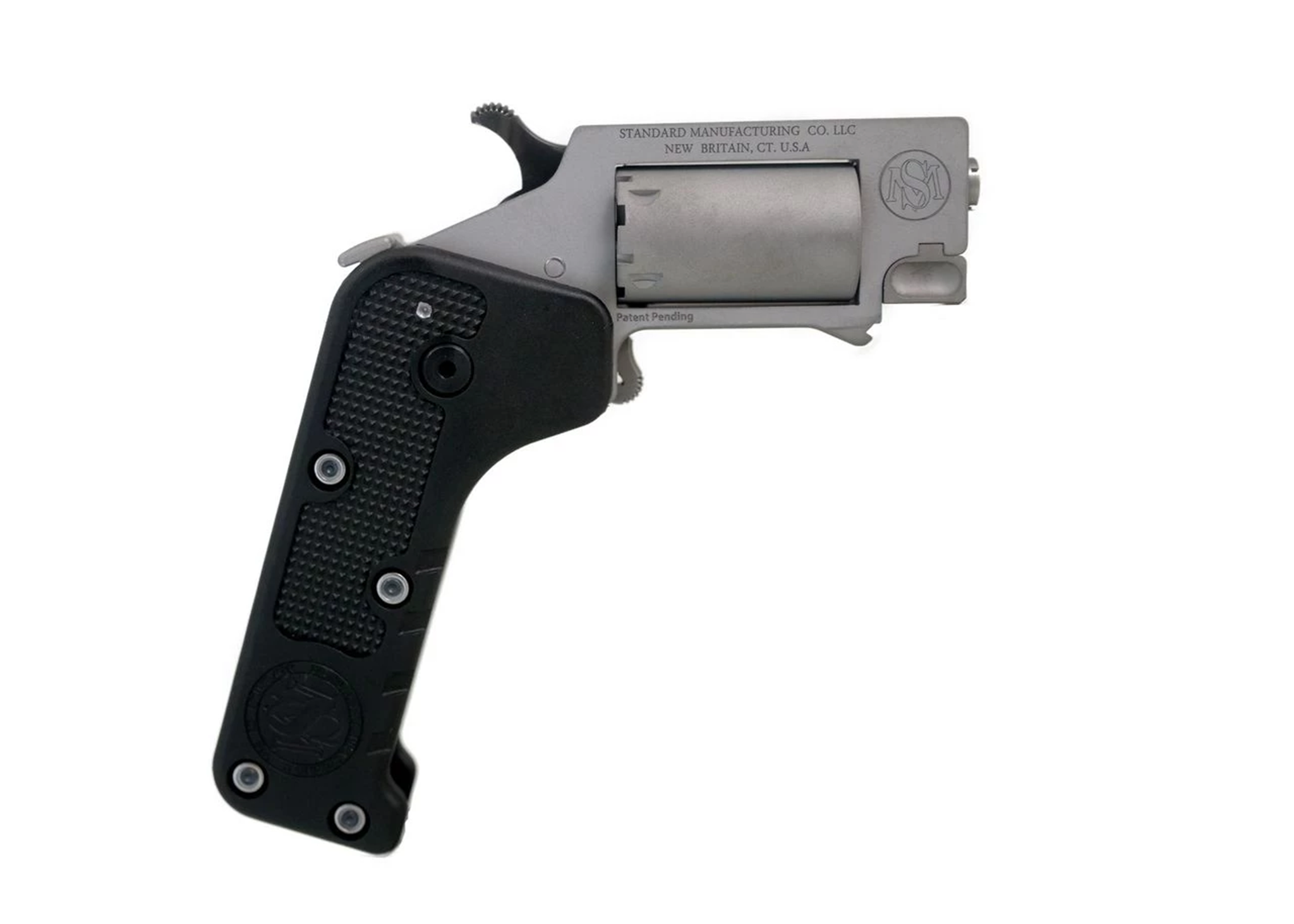 Standard Mfg, Switch Gun, 22 mag, .75" bbl, 5 Shot, Stainless w/ Folding Grip