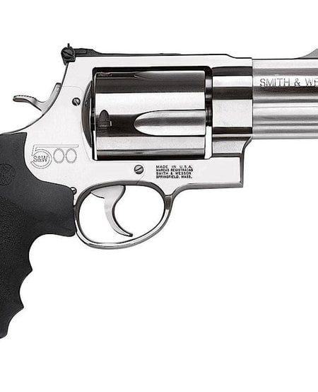 Smith & Wesson, 500, 500 S&W, 5 Shot, 4" Ported Barrel, Stainless