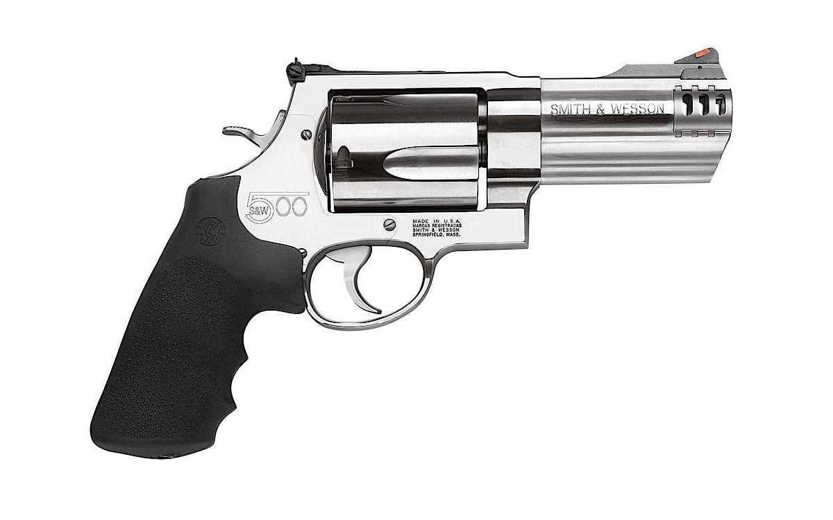 Smith & Wesson Smith & Wesson, 500, 500 S&W, 5 Shot, 4" Ported Barrel, Stainless