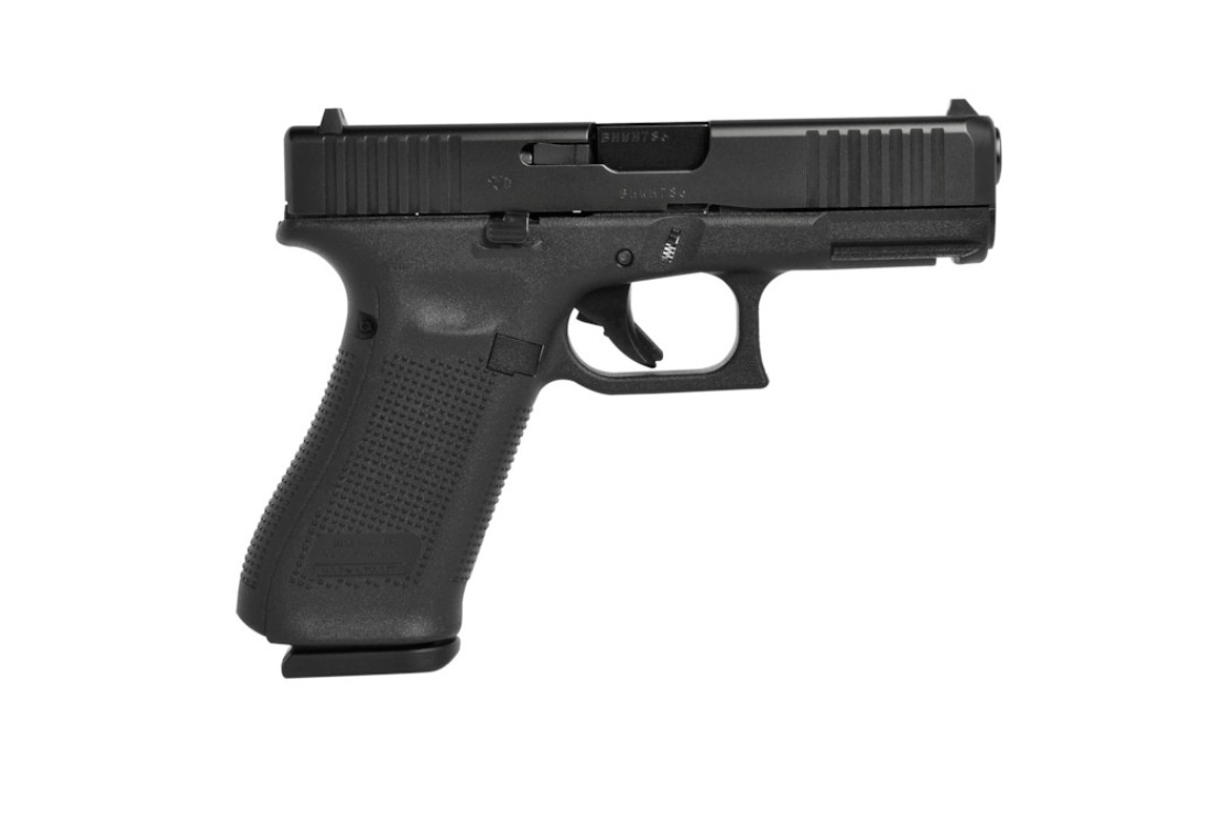Glock GLOCK, G45, Gen 5, 9mm, 4.02" bbl, 17+ 1, Black, HOLOSUN GREEN DOT