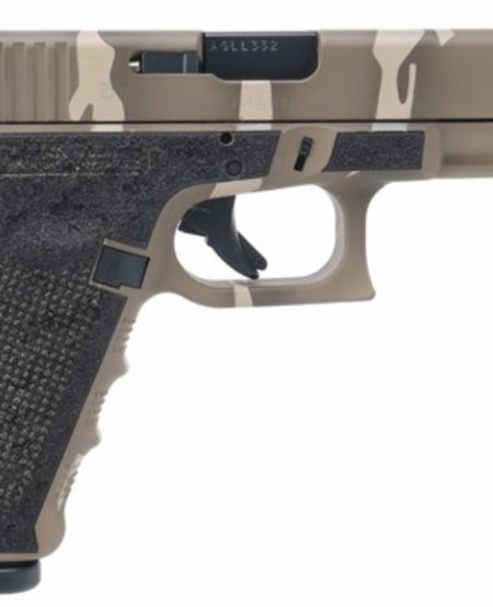 Glock, G17 Gen 4, 9mm, 4.49" bbl, Desert Sand Tiger Stripe