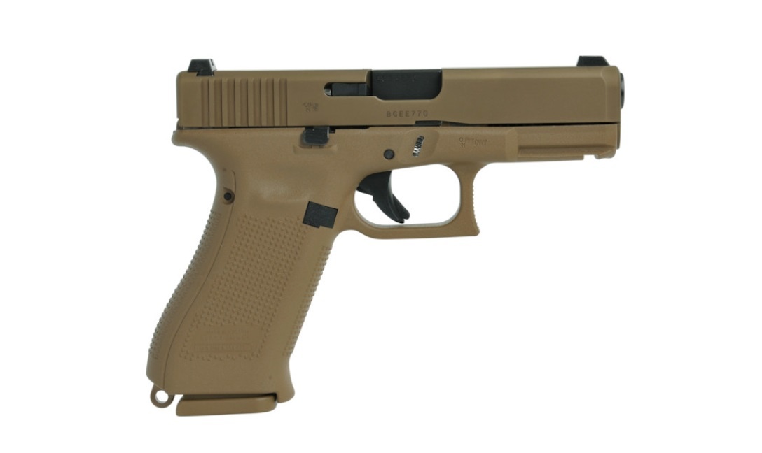 Glock Glock,19X Compact Crossover, 9MM, 4.02", 17+1, Coyote, Night Sights