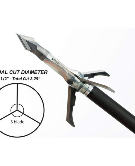 Grim Reaper, Pro Series Broadheads, Crossbow, 100 gr, 1.5 in, 3 pk.