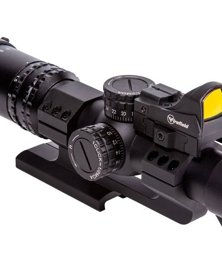 Firefield RadpiStrike 1-4x24mm Riflescope Black Dual Illuminated Red, Green, & Black & Circle Dot