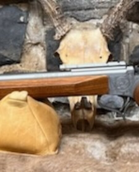 *CONSIGN* Thompson Center, Contender, 17 HMR, 23", Scope Mount, SS/Wood