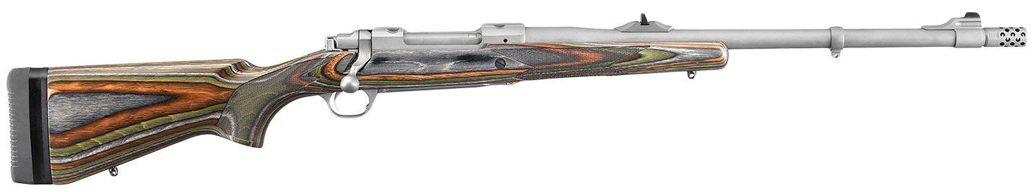 Ruger Ruger, Ruger M77 Guide Gun W/Mbs, .338 WIN MATTE S/S