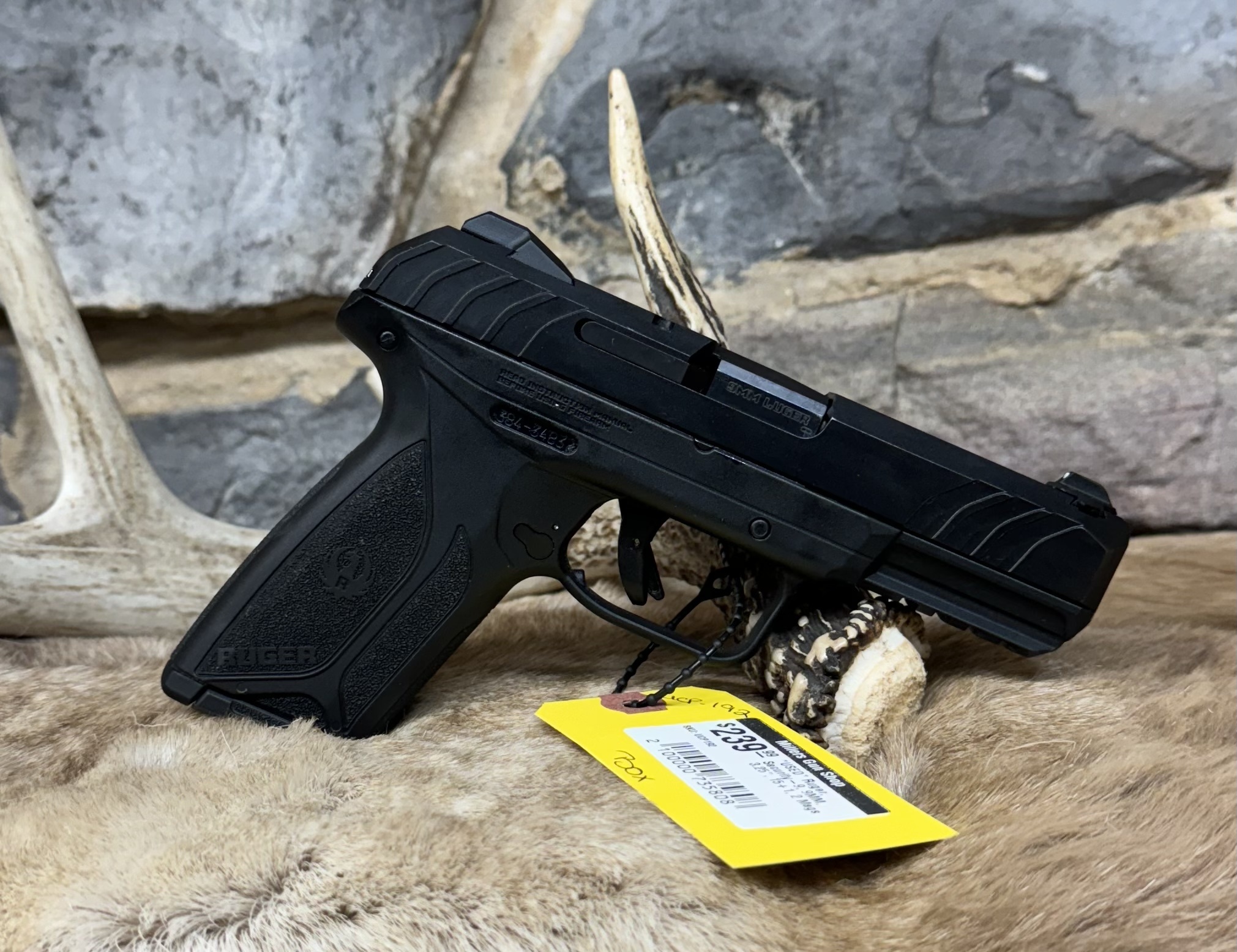 Ruger *USED* Ruger, Security-9, 9MM, 4", 15+1, 2 Mags