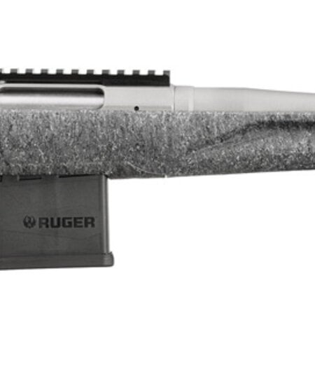 Ruger, American, Standard, Gen 2, 204 Ruger, 10+1, 20" FB/TB/MB, Gun Metal Gray/Gray Splatter