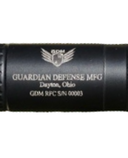 Guardian Defense, RFC, Suppressor, .17HMR-5.7x28, 5.5", Titanium, 4.6OZ, Black