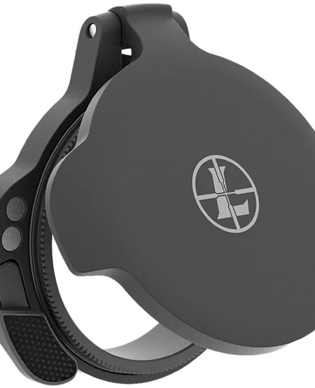 Leupold, Alumina Scope Cover, VX-6, Matte Black, Aluminum, Large Eyepiece