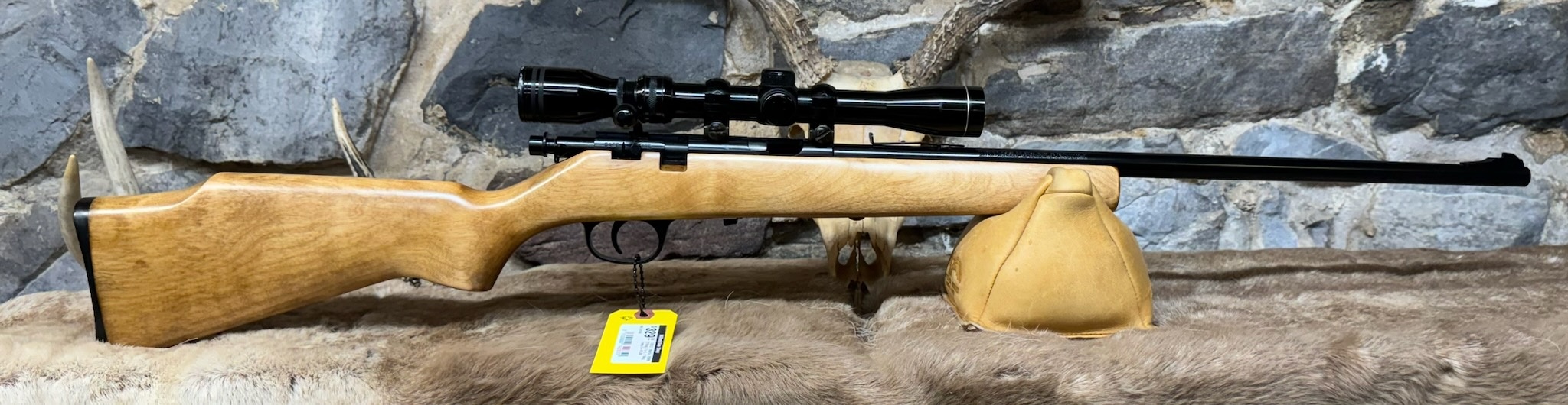 *USED* Marlin, 25MNSS, 22Mag, 7+1, 1 Mag, Bushnell3-9 JM