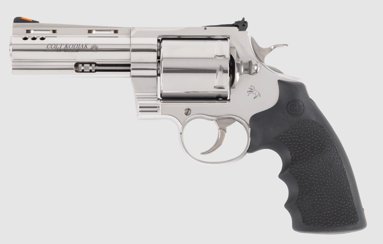 Colt Colt, Kodiak, 44 Mag, 6rd, 4.25" Ported, Polished SS/Black