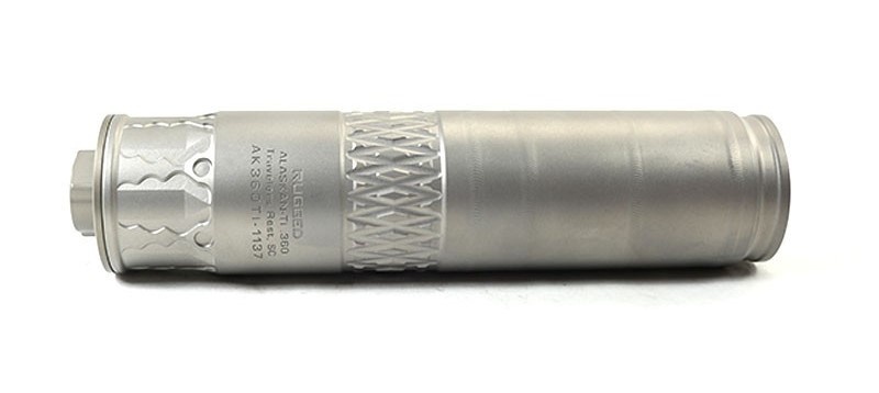 Rugged Suppressors Rugged, Alaskan, Titanium, 36 Caliber