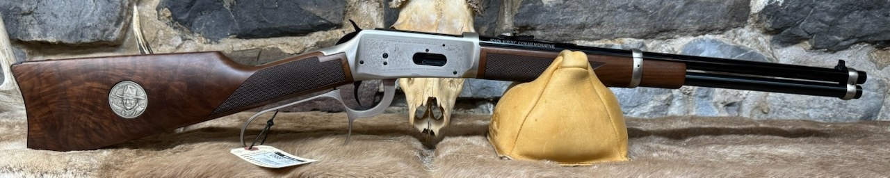 Winchester *CONSIGN* Winchester, 94, John Wayne, 32-40, 18", Box, Artwork/Gun Rack, 1981