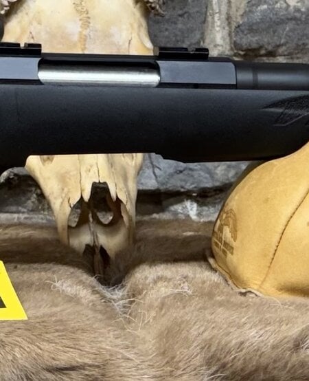 *USED* Ruger, American, 308, 4+1, 22", Black, 1 Mag, Leupold Scope