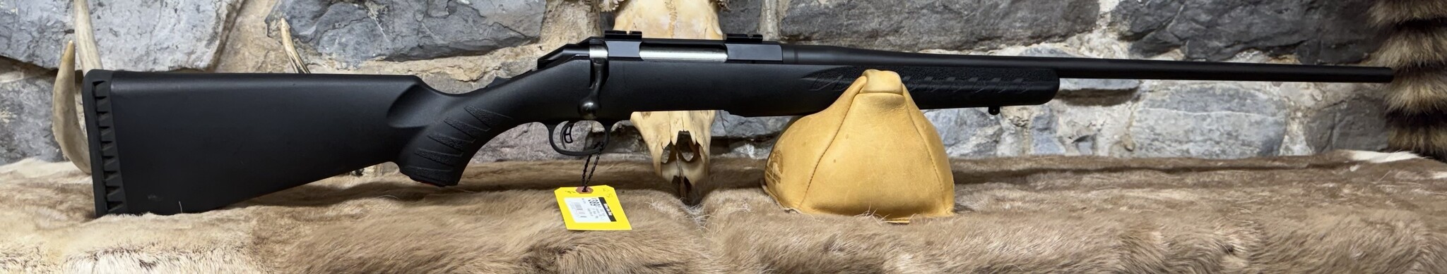 Ruger *USED* Ruger, American, 308, 4+1, 22", Black, 1 Mag, Leupold Scope