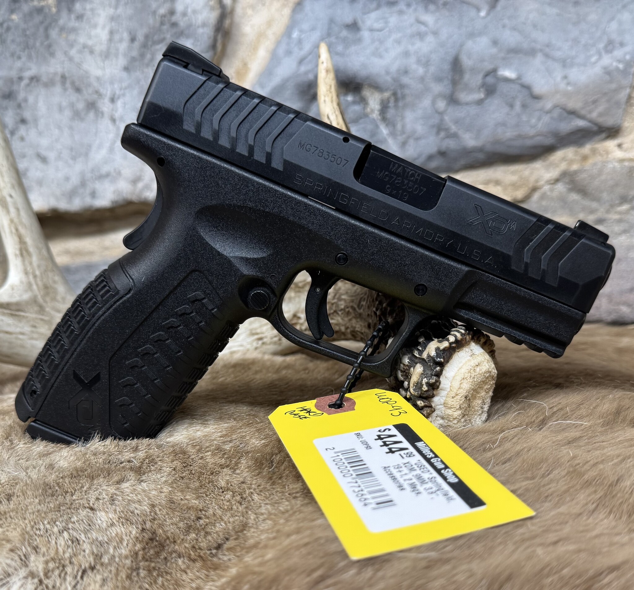 Springfield *USED* Springfield, XDM, 9MM, 3.8", 19+1, 2 Mags, Accessories