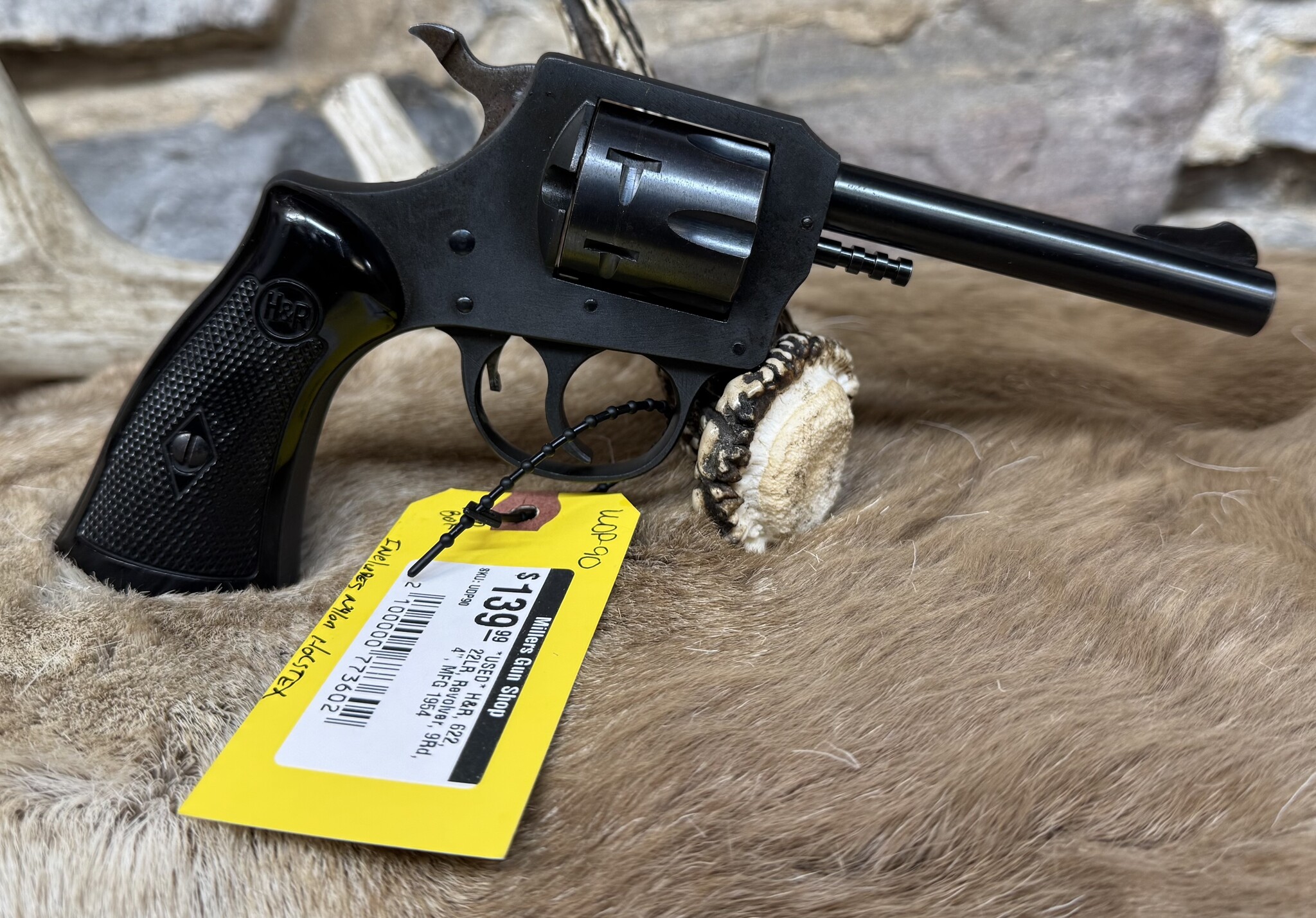 *USED* H&R, 622, 22LR, Revolver, 9Rd, 4", MFG 1954