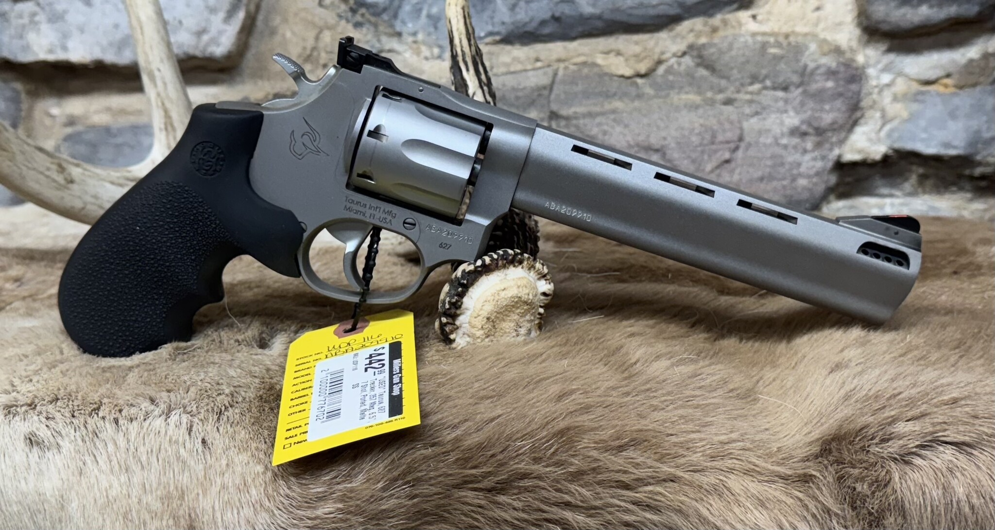 Taurus *USED* Taurus, 627 Tracker, 357 Mag, 6.5", 7 Shot, Ported, Matte SS