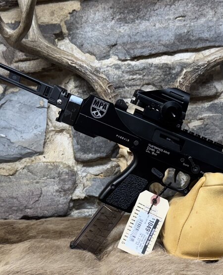 *CONSIGN* MPA, Defender, 9MM, Side-Cocking, 4.5" TB + 4.5" Ext, 32+1, 1 Mag, Original Parts
