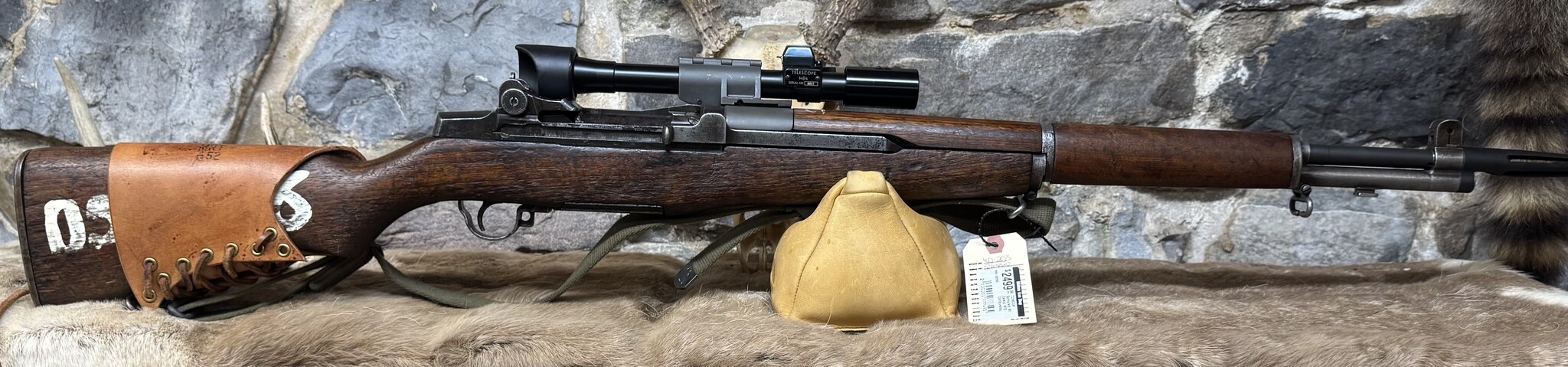 *CONSIGN* Springfield, M1 Garand, M1D Configuration, 30-06, M86 Scope, Cheekpiece, Sling